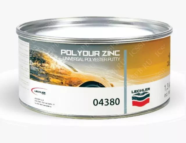 Stucco Metallico Per Carrozzeria Lechler Polydur 04380 Kg 1.3 Con Catalizzatore