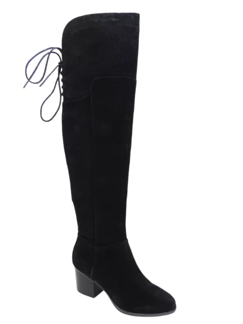 ALDO Women's Jeffres Over The Knee Boots Black Suede Size 5 M