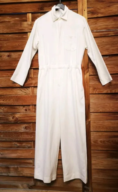 Marc O'Polo Overall Einteiler Jumpsuit Damen Weiß Gr. 38 Top Zustand!