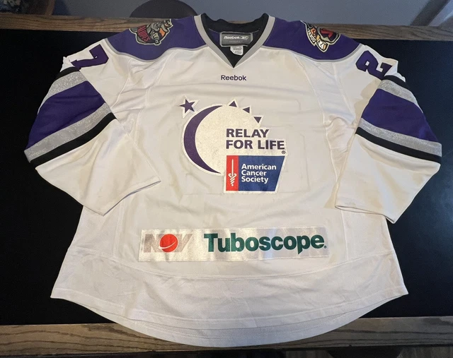 Tampa Bay Lightning No19 Barclay Goodrow Purple Authentic Fights Cancer 2020 Stanley Cup Champions Stitched Jersey