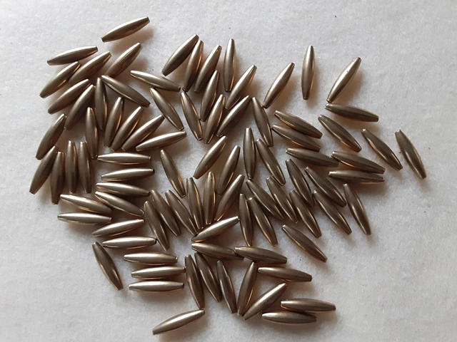 Spacer Bead Lot Vintage Brass Oblong Spacer Beads Vintage Metal Beads