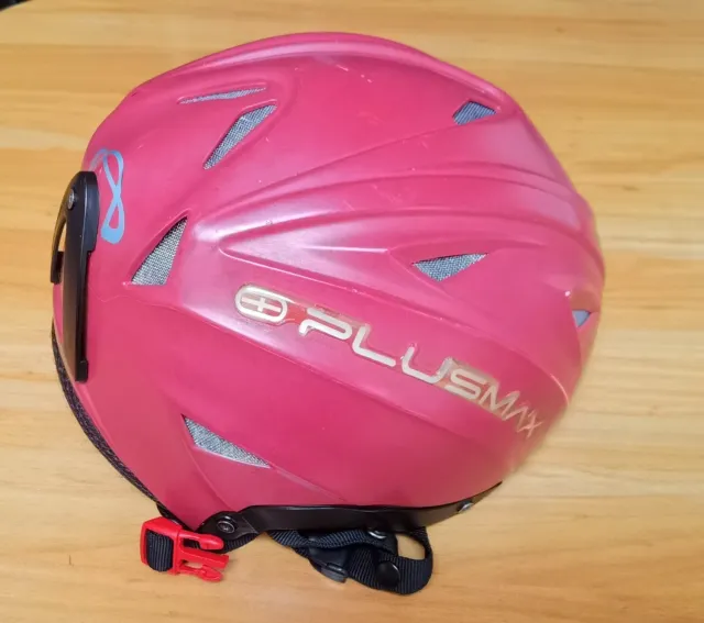 Paragliding Plusmax Helmet - CE EN 966 - XS (54cm) Size - Red 2