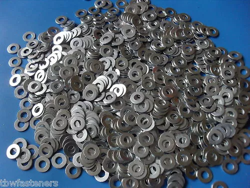 3.5mm Flat Washers Zinc Plated to Suit M3.5 Screws and Bolts Various Pack Sizes