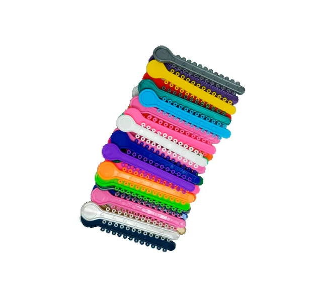 Assorted Elastomeric LIGATURE TIES (1008 pcs) Orthodontic Orthodentalusa Corp