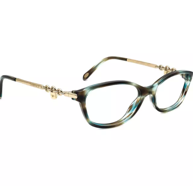 TIFFANY & CO . eyeglasses - TF 2063 8124 - Ocean Turquoise - Pale Gold -  Womens