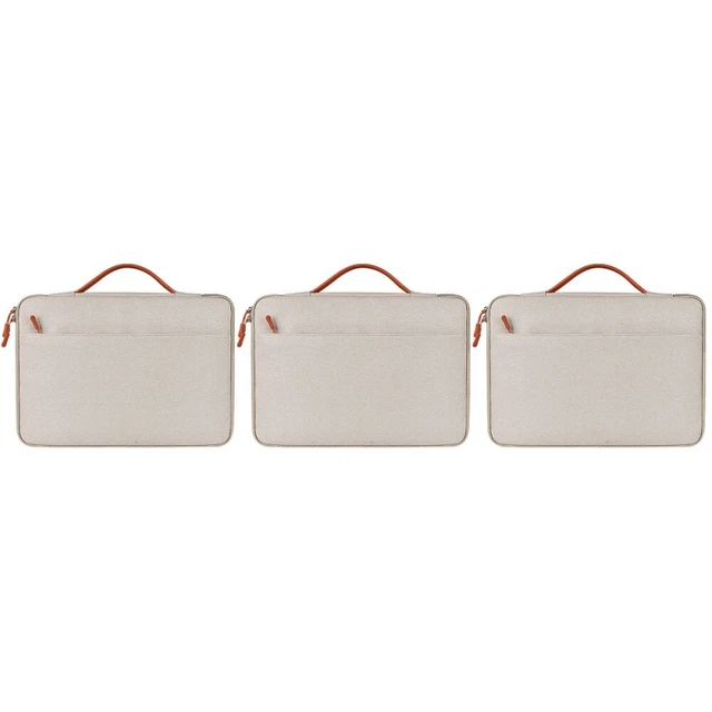 3 stücke Laptop Beutel Notebook Computer Handtasche Glatte Reißverschluss