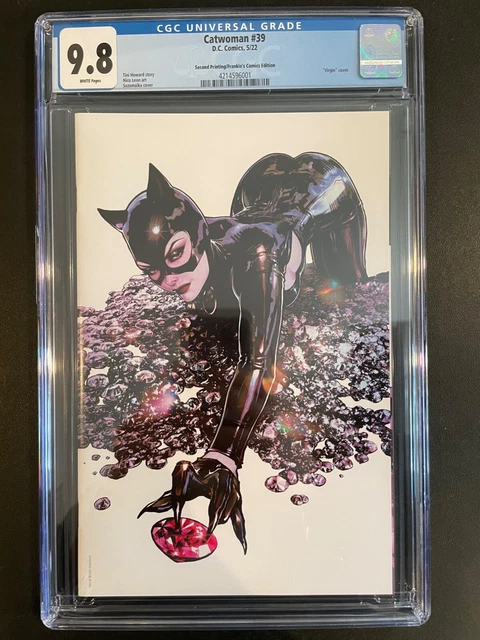 CATWOMAN #39 CGC 9.8 **Sozomaika 2nd Print Exclusive VIRGIN VARIANT** DC Comics