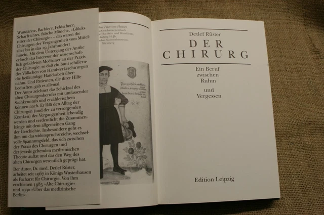 Sachbuch alte Chirurgie Chirurg Mittelalter Instrumente Antike bis 19.Jh