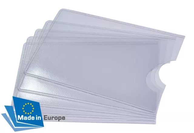 Schutzhüllen Soft für Kreditkarten Visitenkarten Bankkarten Personalausweis TOP
