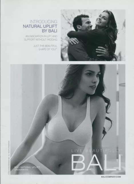 Bali Bra Panty Lingerie Simply Gorgeous 1990s Print Advertisement Ad 1998