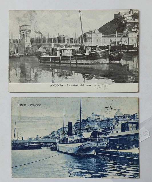 Ancona Citta'-Lotto 2 Cartoline-C3-162