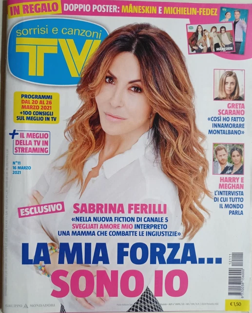 TV SORRISI E CANZONI n 44 1987 Eros Ramazzotti Patsy Kensit Romina