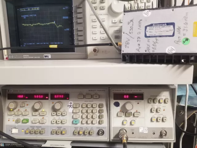 RF Power Amplifier  2 kHz to 400 MHz TESTED! 32 dBm out. SMA conn. US Made amp