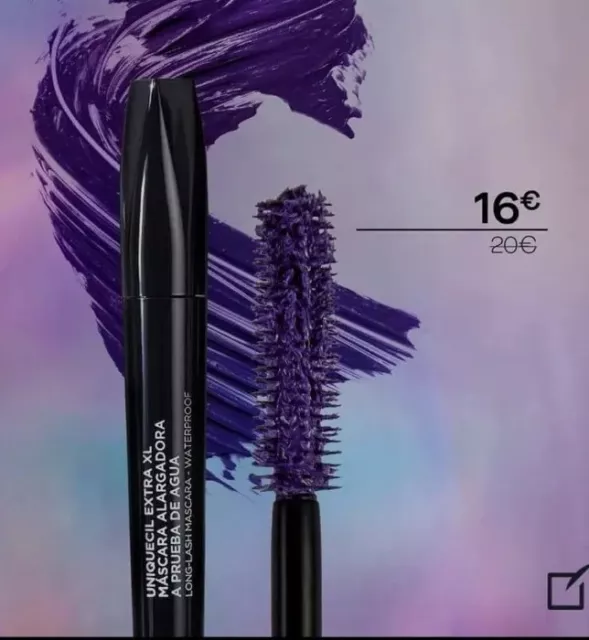 Mascara De Pestañas Color Morado Volumen