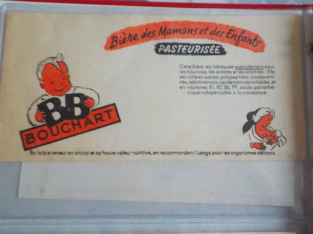 Buvard Ancien Biere Brasserie Bouchart Saint Amand Les Eaux 3