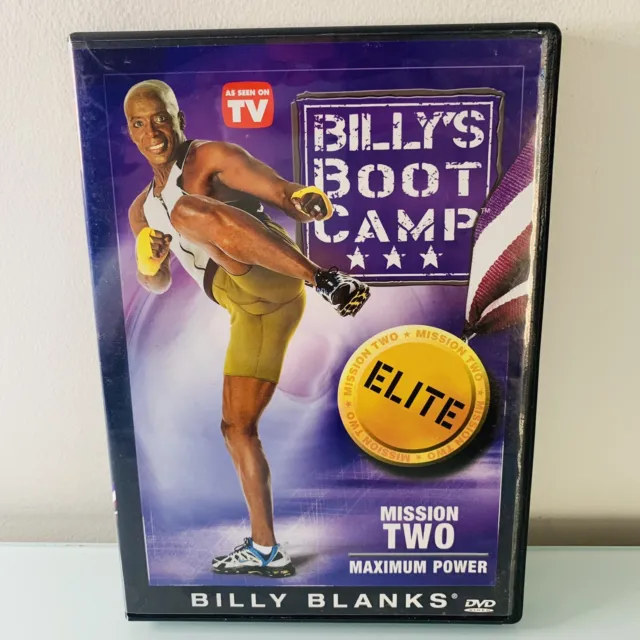 Billy's Boot Camp Mission Two DVD Fitness Strength Training Tae Bo Billy Blanks