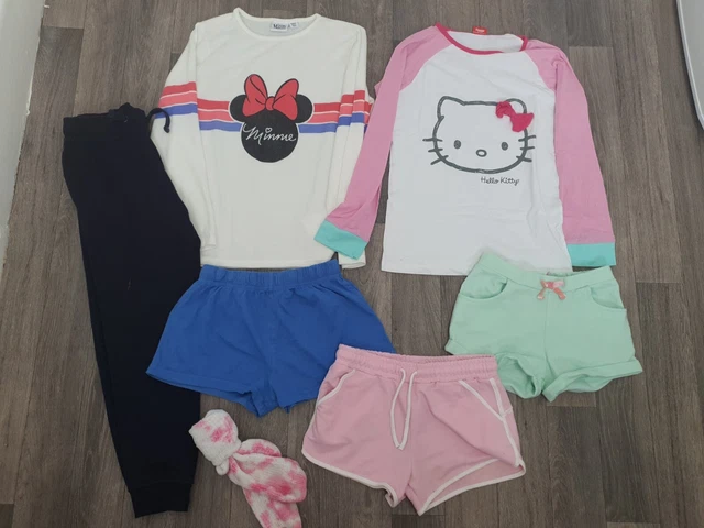girls clothes bundle age 11-12years including Hello kitty