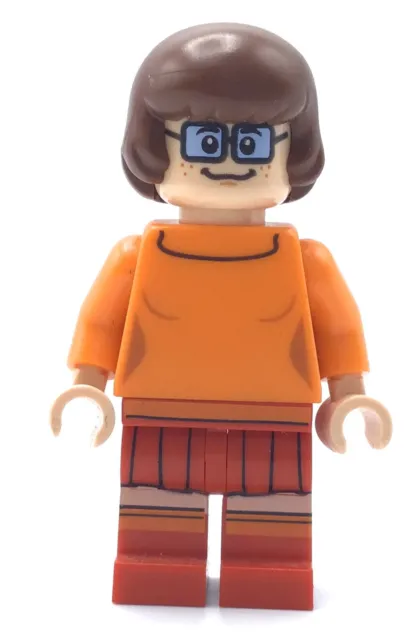 Lego Velma Dinkley Minifigure From Scooby-Doo Haunted House Rare Figure