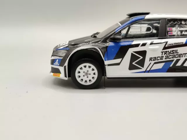 1/43 Skoda Fabia R5/Rally2 Snow Rims + Tyres / Jantes for IXO