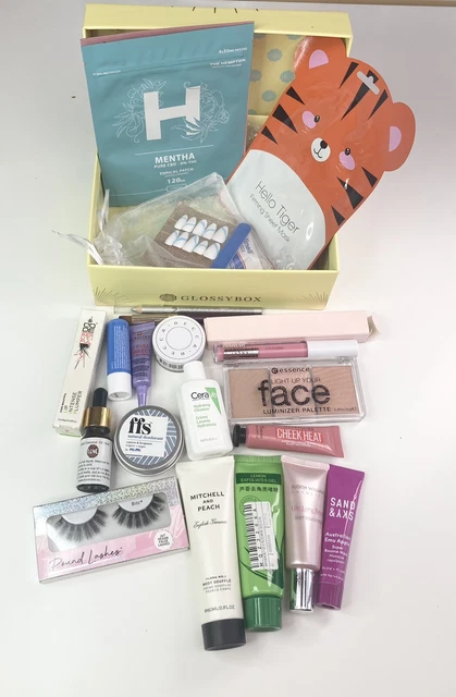 Paquete de caja de belleza, cosméticos, cuidado de la piel, joblot, caja brillante ideas de regalos de Navidad