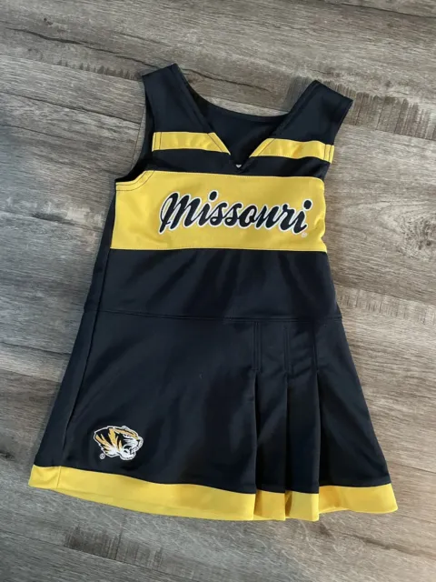 Mizzou Missouri Tigers Toddler Cheerleading Uniform Outfit 3T