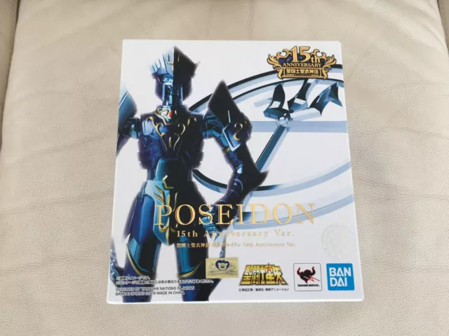 Bandai Tamashii Nations Saint Seiya Myth Cloth POSEIDON 15th Anniversary Ver.