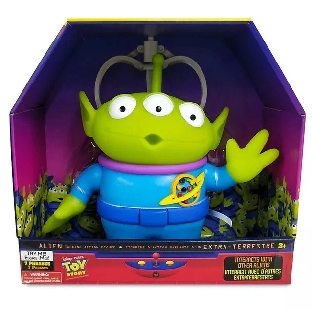 DISNEY STORE TOY STORY ALIEN Talking Action Figure Pixar Pizza Planet disney-store-toy-story-alien-talking-action-figure-pixar-pizza-planet