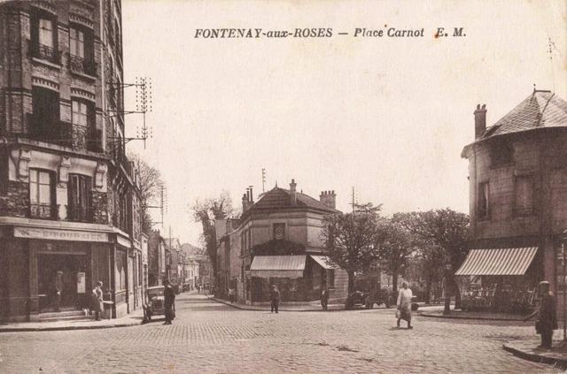 Cpa Val De Marne 94 Fontenay Sous Bois Place Carnot