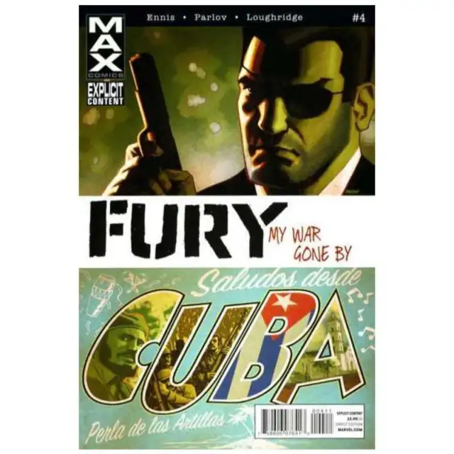 Fury Max #4 in Near Mint condition. Marvel comics [y: