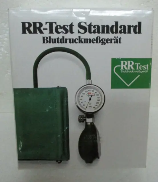 Blutdruckmessgerät RR-Test Standard mit Stethoskop und Anleitung Roland  in ovp