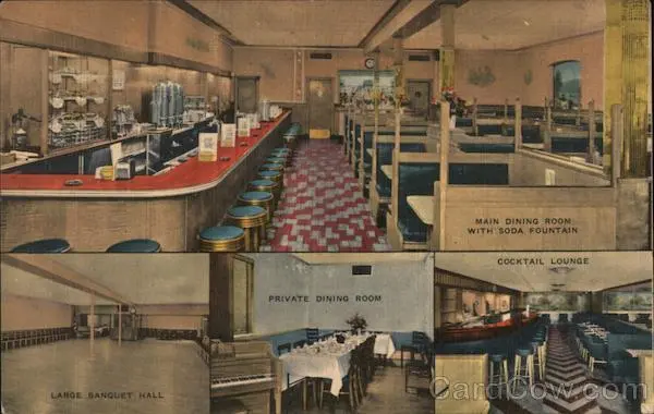 1952 Malden,MA The Kernwood Cafe,7 Dartmouth Street Middlesex County E.B. Thomas