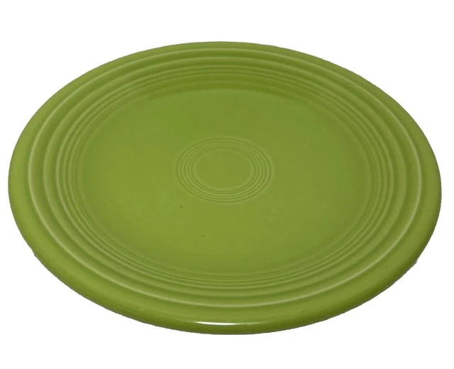 FIESTA CHARTREUSE GREEN 1/4” Salad Plate Fiestaware