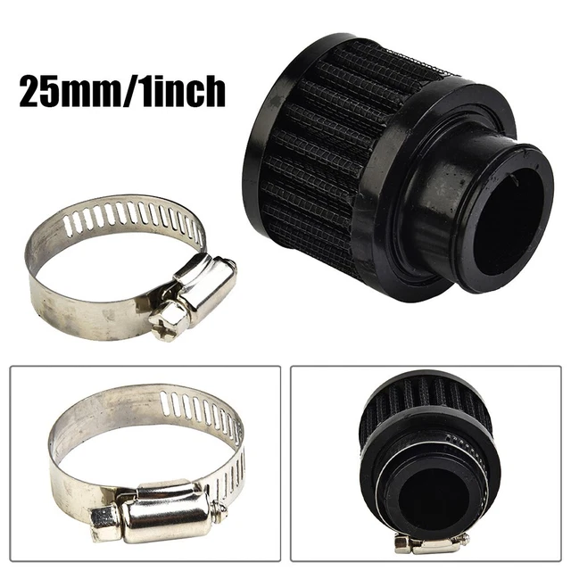 Filtro aria auto universale 25 mm progettato per efficienza per una migliore presa d'aria