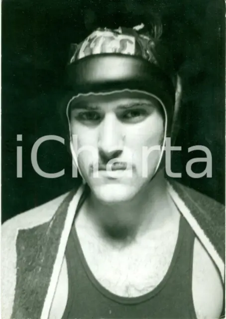 1974 BOXE Ivan VISANI Campione italiano pesi welter *Fotografia