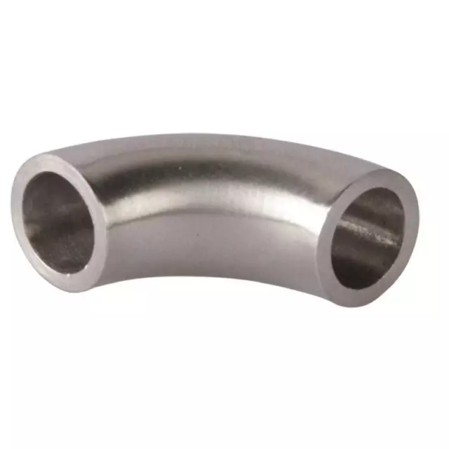 90 Degree Short Elbow | Butt Weld 1/2 inch - SS304 / 3A - (3 Pack)