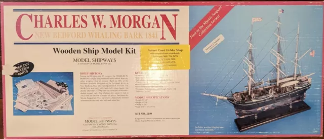 Charles W. Morgan wooden ship model kit #2140 - Whaling Bark 1841 Charles W. Morgan wooden ship model kit #2140 - Whaling Bark 1841