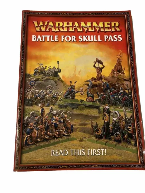 Warhammer Battle for Skull Pass Read this First! (2006) Rule Book Games Workshop