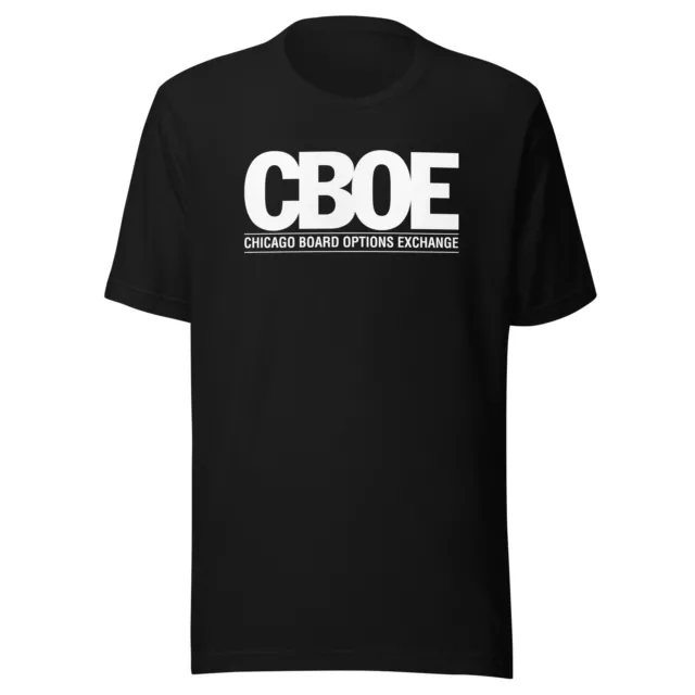 New CBOE Chicago Board Options Exchange Unisex Tee S-5XL