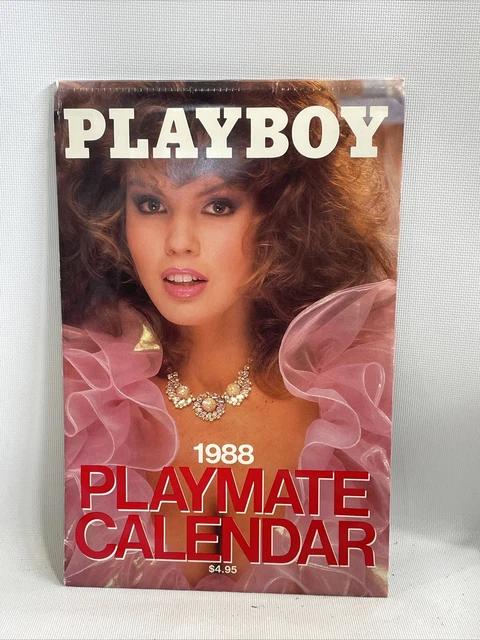 RARE VINTAGE 1988 Playboy Playmate Calendar SEALED IN ORIGINAL SLEEVE £