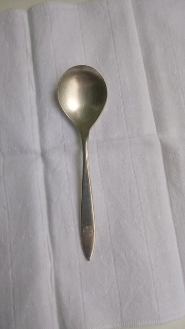 RARE Cuillere PANAM PAA a SOUPE   METAL ARGENTE  Spoon Silver