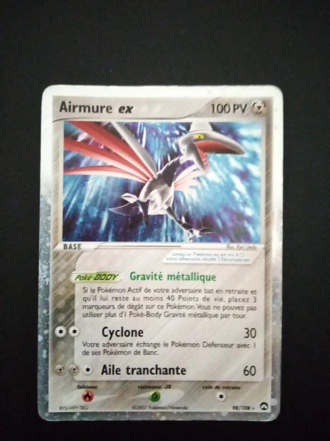 Carte pokemon Airmure Ex 98/108
