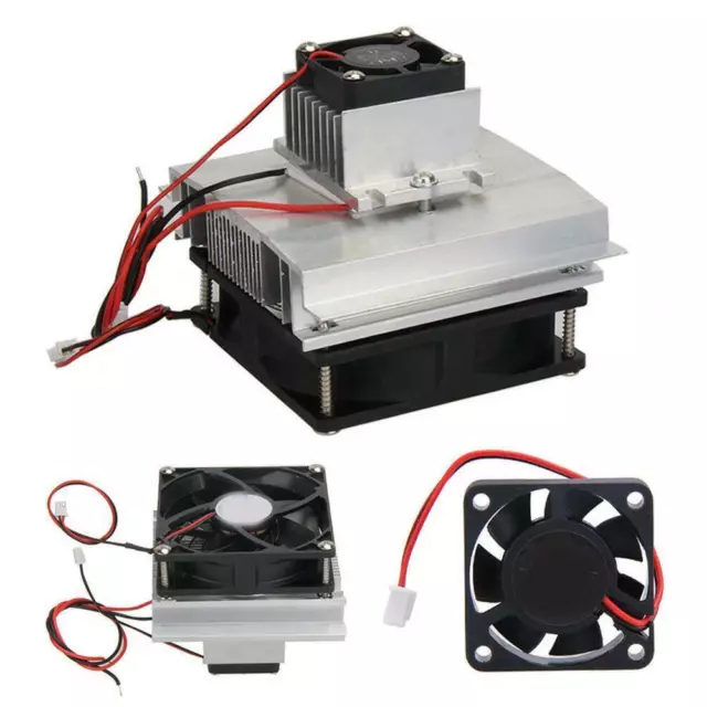 12V 6A Thermoelectric Peltier Refrigeration Cooling System DIY Kit Cooler I2M9