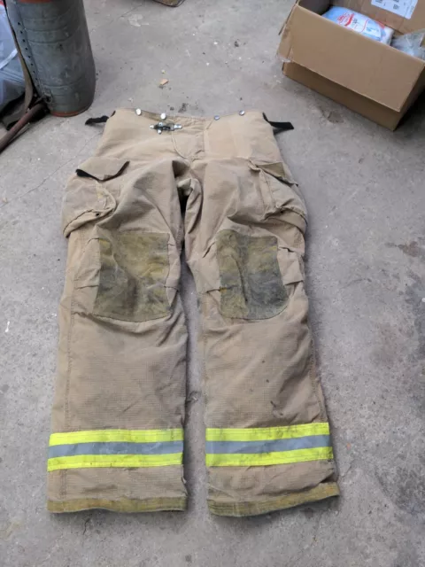 MFG 2012 FIRE DEX DRD 40 X 36 Firefighter Turnout Bunker PANTS Morning Pride
