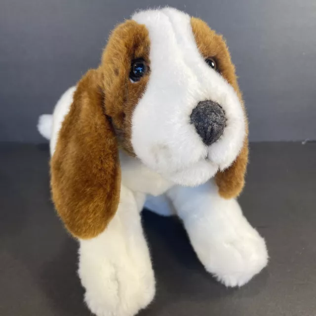 Toys R Us Exclusive Animal Alley Brown Basset Hound Beagle Dog Puppy Plush 1999