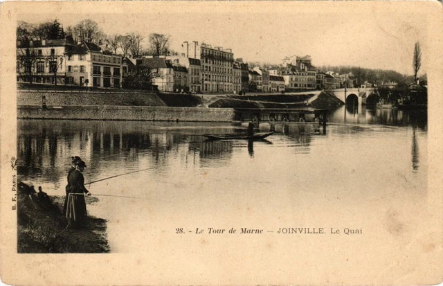 CPA Joinville-le-Pont Le tour de Marne FRANCE (1339436)