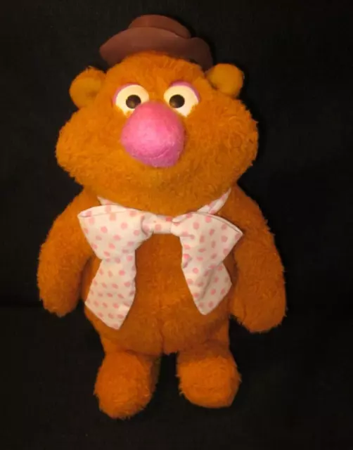 Fisher-Price Muppets "Fozzie Bear w/Hat" #851 Plush Stuffed Animal Vintage 1976