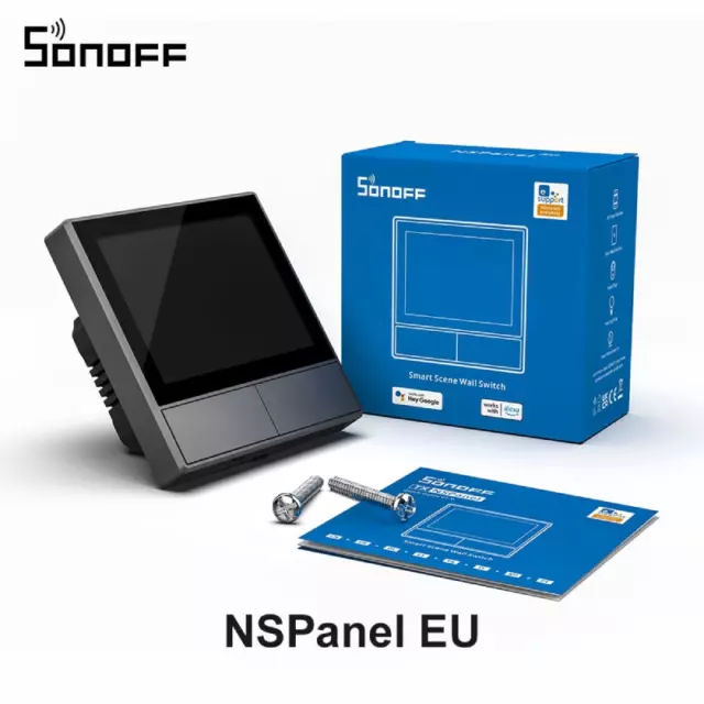 EU NSPanel Smart Touch Szene Wandschalter FunkSteuerung Display Funkschalter NEW