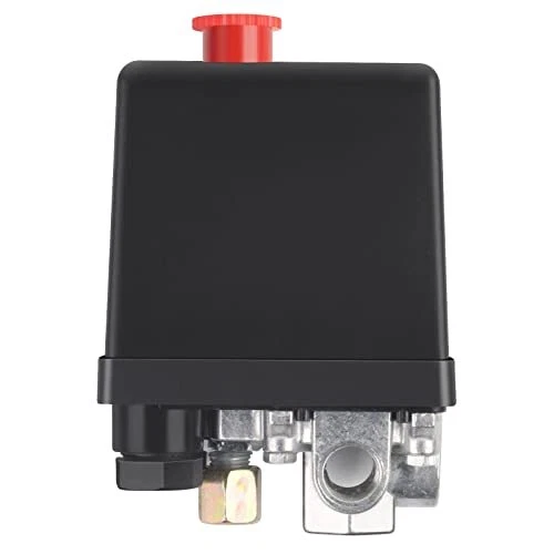 Valvola Sicurezza Compressore 220V Pressostato Per Compressore Aria 220V - Valvola Di Controllo Con Manometro, 90-120 PSI - Con Valvola Di Sicurezza Regolazione Pressione - Foto 13