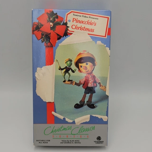 PINOCCHIO'S CHRISTMAS - VHS tape video - original U.S Version £8.17 ...