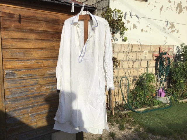 Chemise Alwane - Guipure Unie Noir - Coton Biologique - Sézane